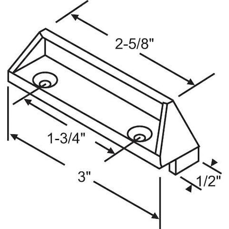 Strybuc Sash Lift White 900-16287